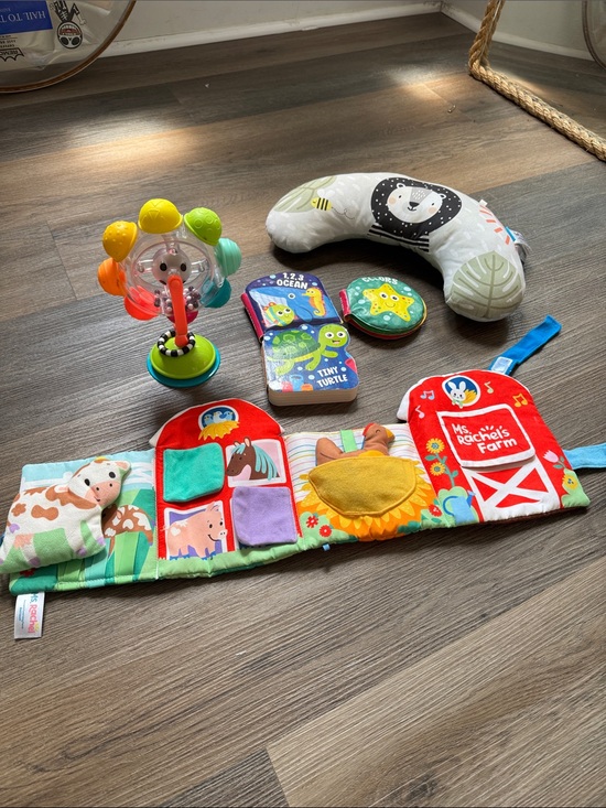 Other - Tummy time Activity Playset - Multicolor Interactive Cloth Book & Toys